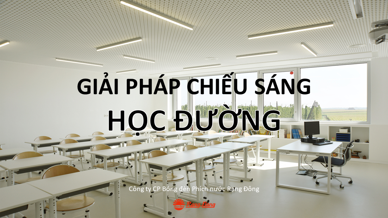 Đào tạo giải pháp chiếu sáng học đường